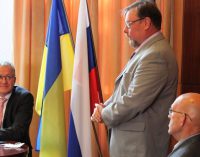 УНІА прийнято участь у засіданні клубу банкірів в Посольстві Словаччини в Україніна на тему: «Економічний розвиток України у світовому контексті»
